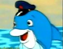 Delfy! el delfin con gorro de marinero!